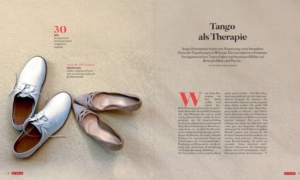 Tango als Therapie – Artikel in Kurier Freizeit 18.9.26